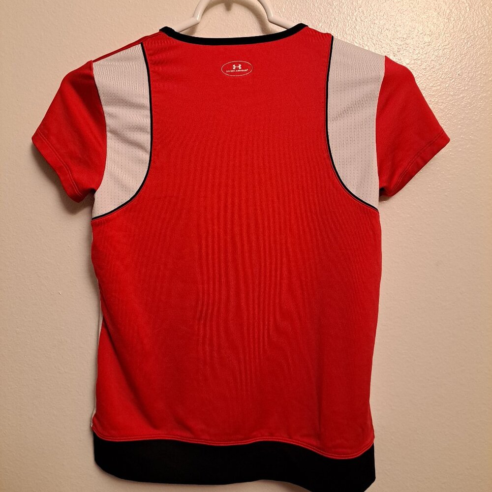 Under Armour HeatGear Colorblock Short Sleeve Shirt - Picture 4 of 7